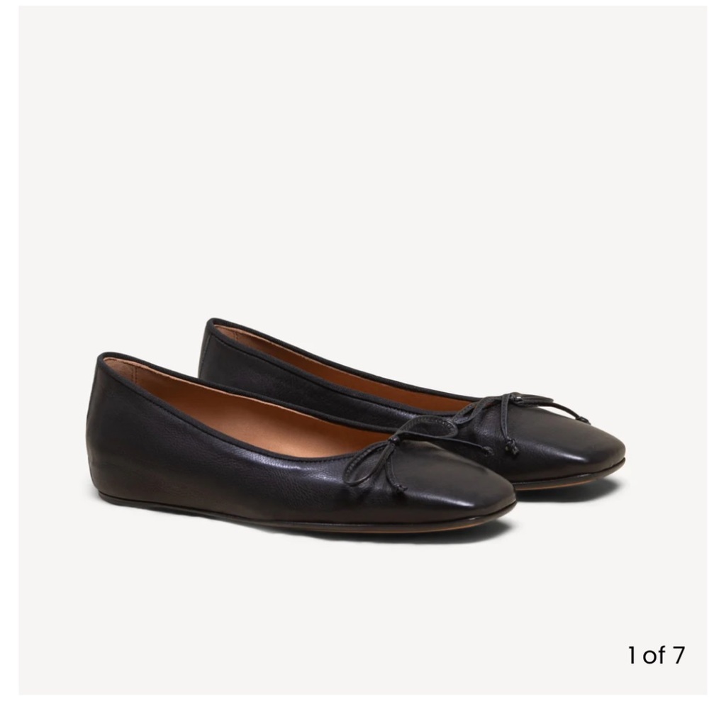 M.Gemi The Danza Black Ballet Flats - perfect condition size 37